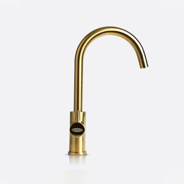 Clarity Brushed Gold All-in-One 3 Way Kitchen Mixer Tap