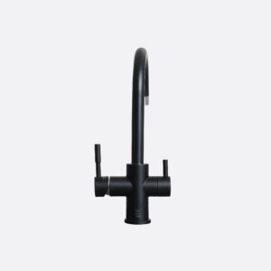 Clarity Matte Black All-In-One Mixer Taps Kitchen