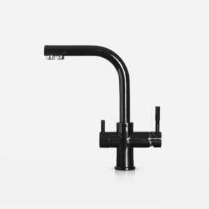 Elegance Black Tap Mixer for Filtered, Hot and Cold Water