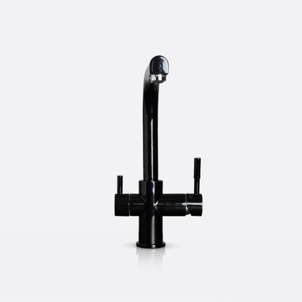 Elegance Black Mixer Tap for Filtered, Hot and Cold Water