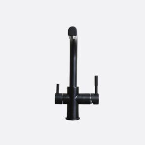 Elegance Matte Black All-In-One Mixer Taps for Kitchen Sinks
