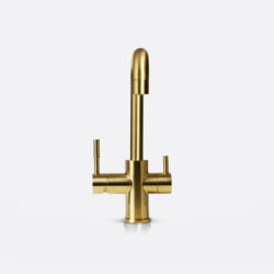 Industry Brushed Gold All-In-One Kitchen Tap Mixer