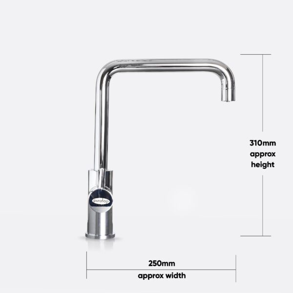 Industry Chrome All-in-One Kitchen Sink Mixer