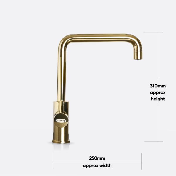 Industry Gold Tap Mixer Kitchen