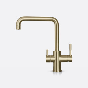 Industry Matte Gold All-in-One Mixer Tap